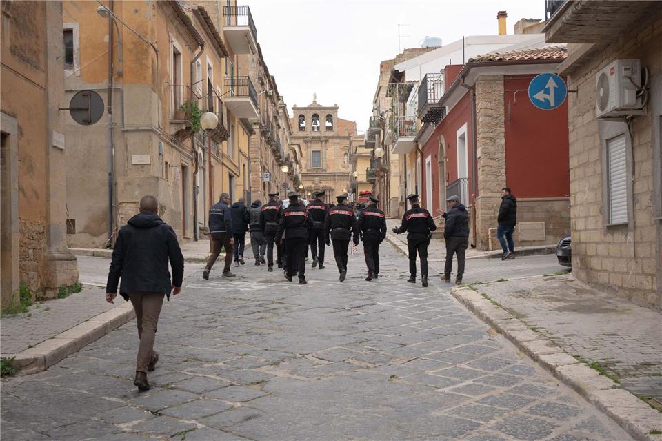 Die sogenannte rote Zone reicht immer weiter ins Stadtzentrum hinein.Andrea Petrelli/IPA via ZUMA Press/dpa