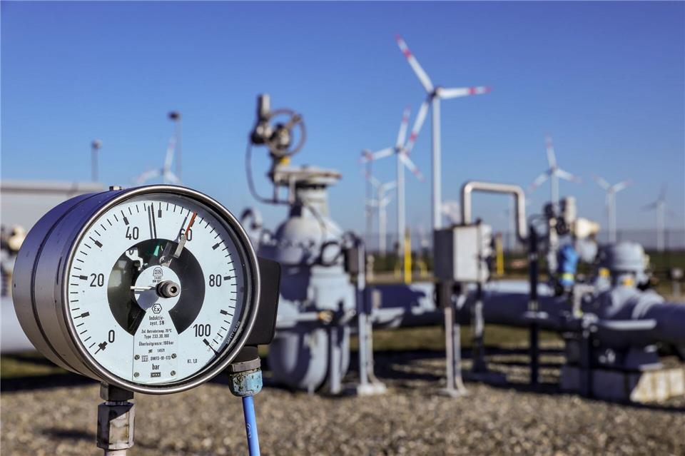Die staatliche Gasreserve soll einen Umfang von 24 Milliarden Kilowattstunden haben.Jan Woitas/dpa