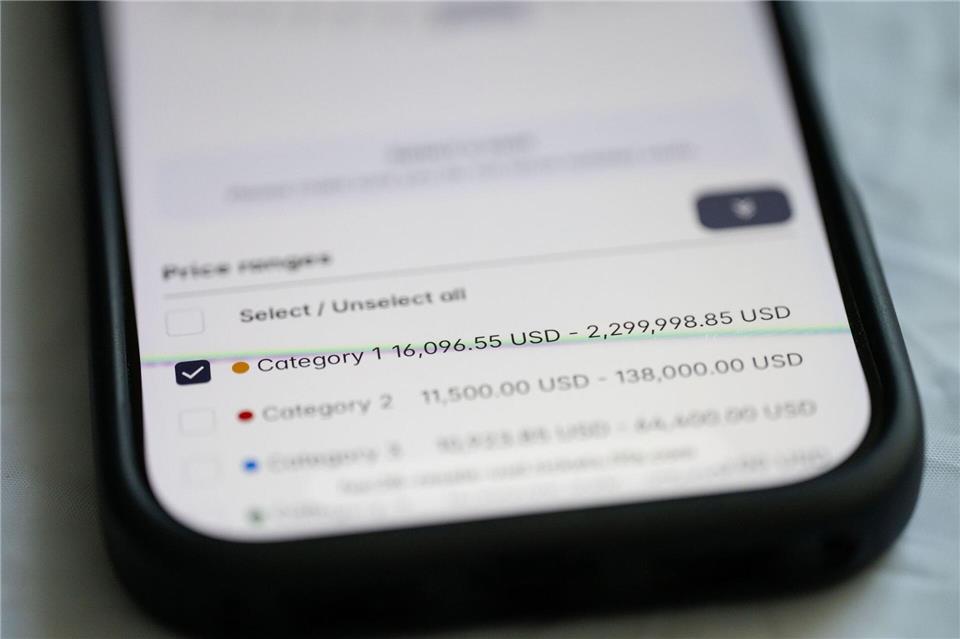 Die teuersten Tickets auf dem Zweitmarkt gibt es für mehr als zwei Millionen US-Dollar pro Karte.Maximilian Haupt/dpa