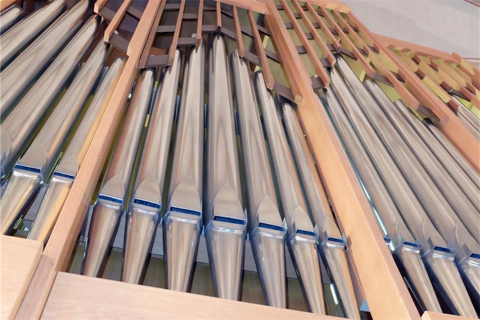 Die umgebaute Kirchenorgel in der Pfarrkirche St. Martin: Mit ihrer Installation hat der Verein seinen Zweck erreicht.