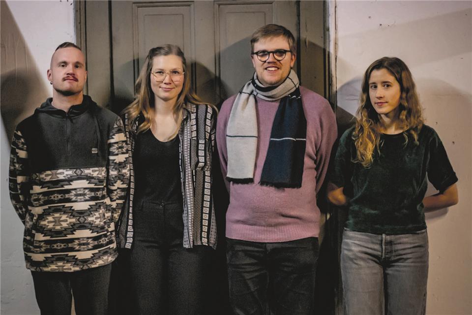 Die vier Mitglieder des „Tim Köhler Quartetts“ lernten sich an der Folkwang Universität der Künste in Essen kennen.
