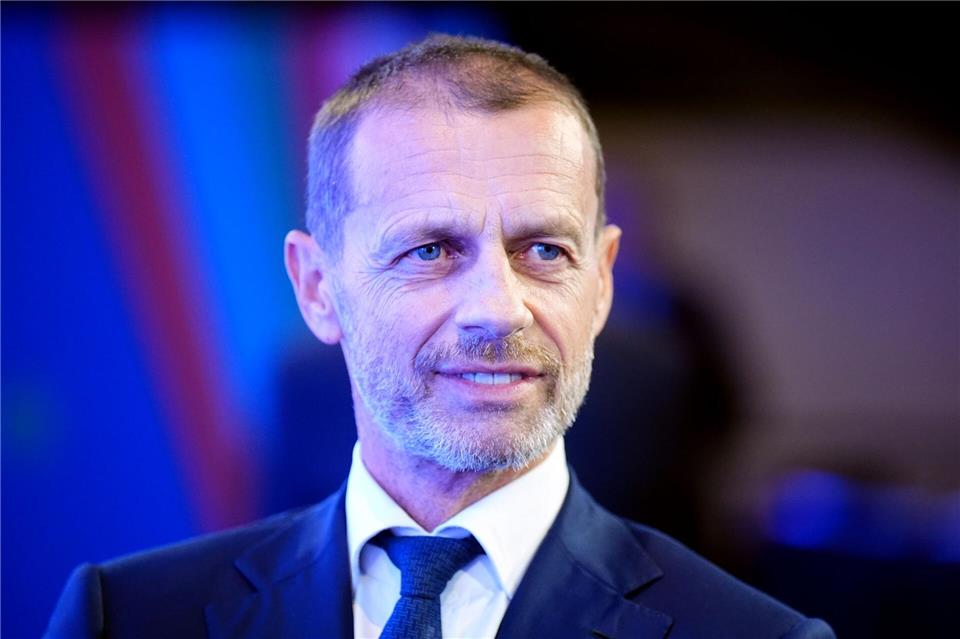 Die von Präsident Aleksander Ceferin geführte UEFA berät laut Medien heute über die jüngsten FIFA-Pläne. (Archivbild)James Manning/PA Wire/dpa