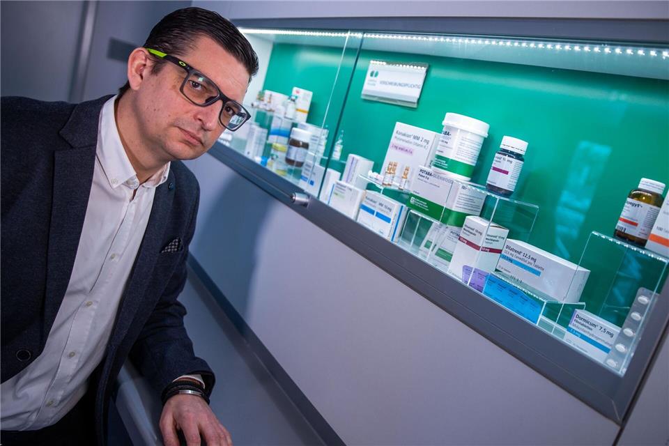 Die von Sebastian Braun geführte Firma Cheplapharm gilt als das erste „Einhorn“ unter den Start-Ups in Mecklenburg-Vorpommern mit einer Bewertung von über eine Milliarde Euro. (Archivbild)Jens Büttner/dpa-Zentralbild/dpa