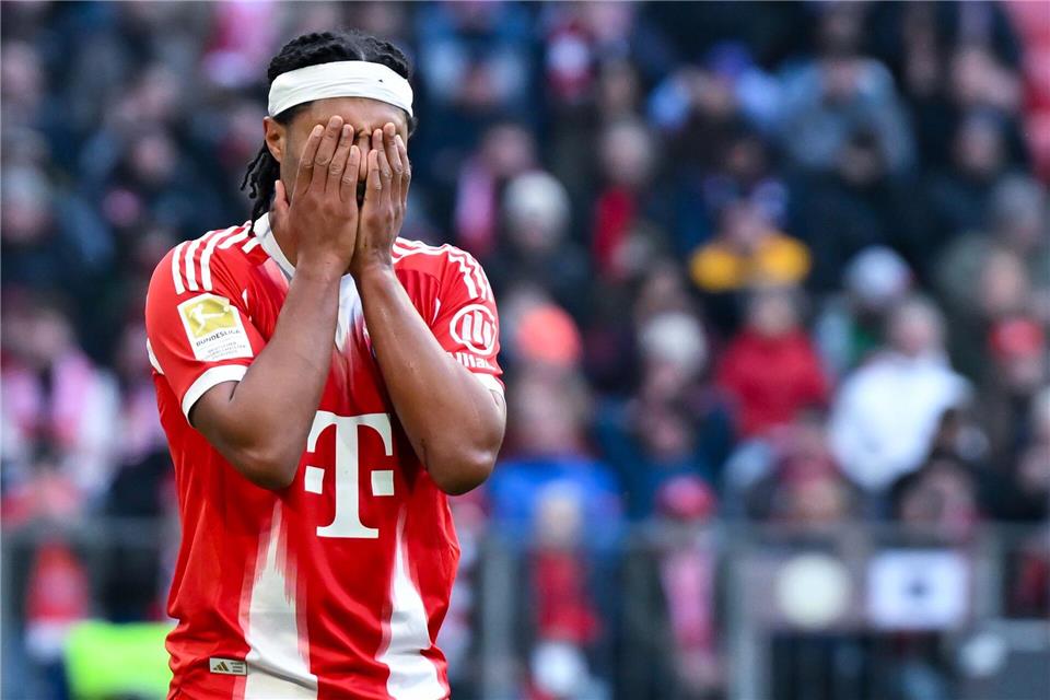 Die wichtigen Bayern-Spiele werden ohne Serge Gnabry stattfinden. (Archivbild)Sven Hoppe/dpa