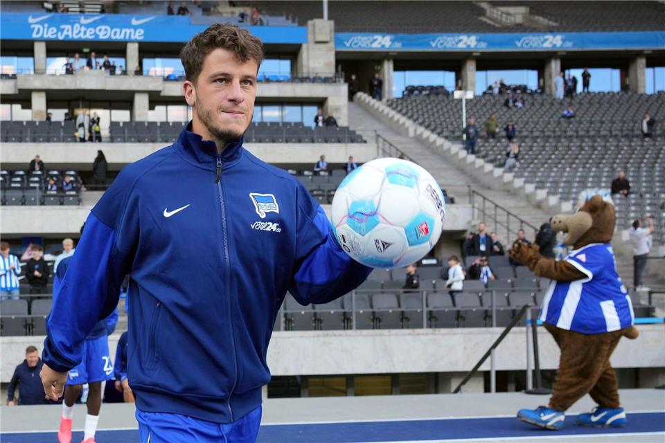 Diego Demme ist nach langer Verletzungspause zurück bei Hertha. (Archivbild)Soeren Stache/dpa