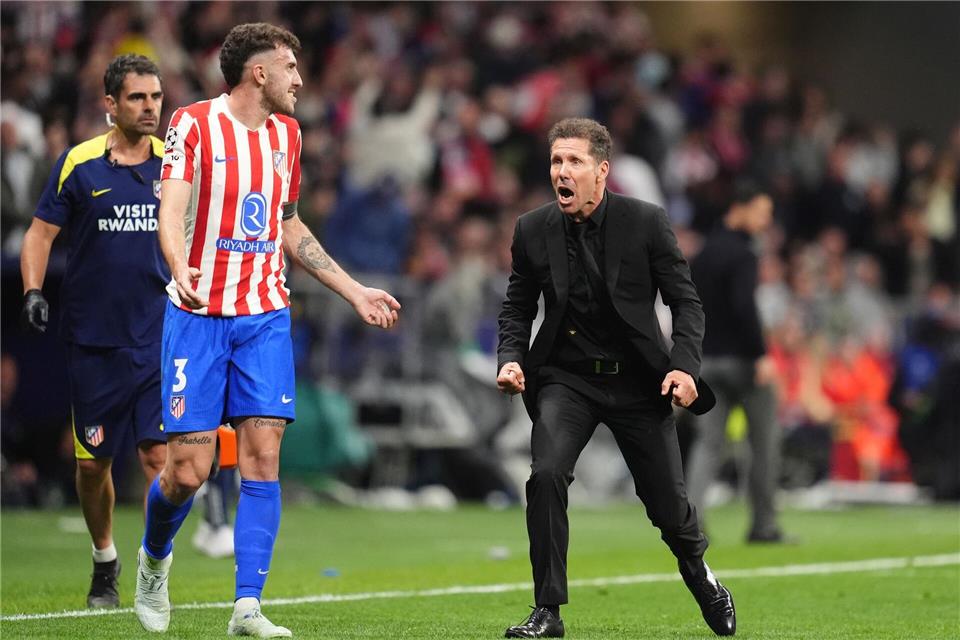Diego Simeone gilt als die größte „Nervensäge“ im Weltfußball. (Archivbild)Adam Davy/PA Wire/dpa