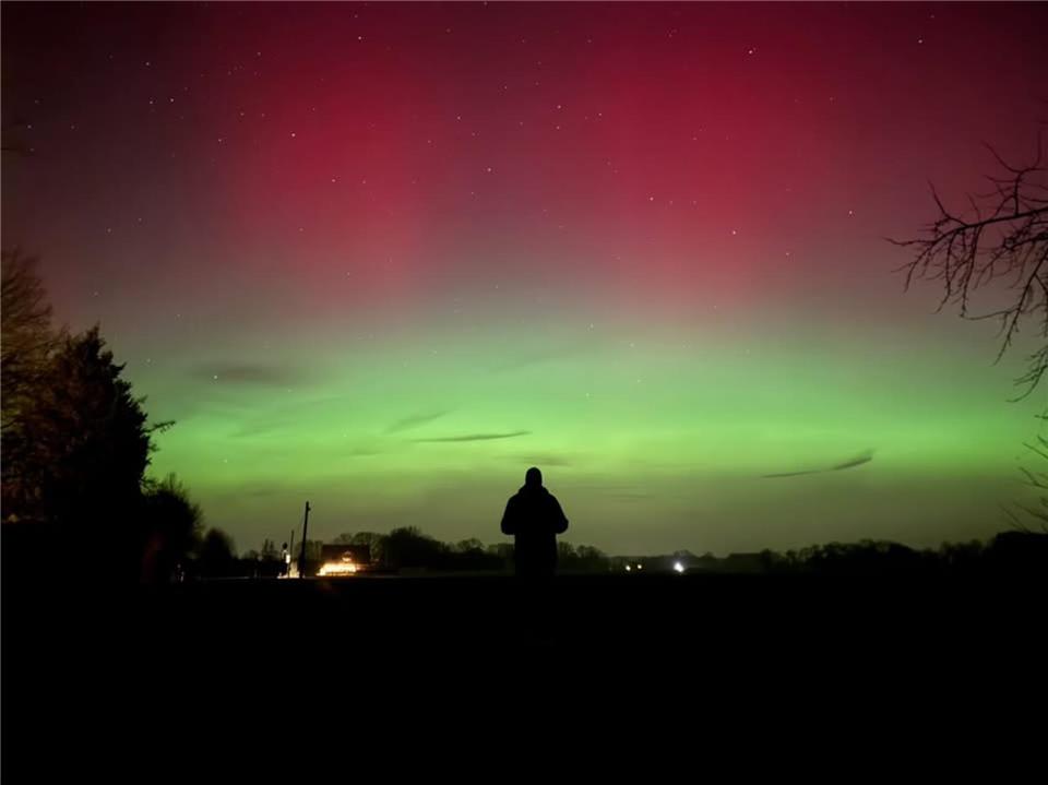 „Diese Bilder haben wir in Borken gemacht", schreibt Familie Nickl.