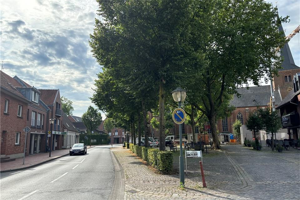 Dieser bereich der Borkener Straße soll sich erheblich verändern.