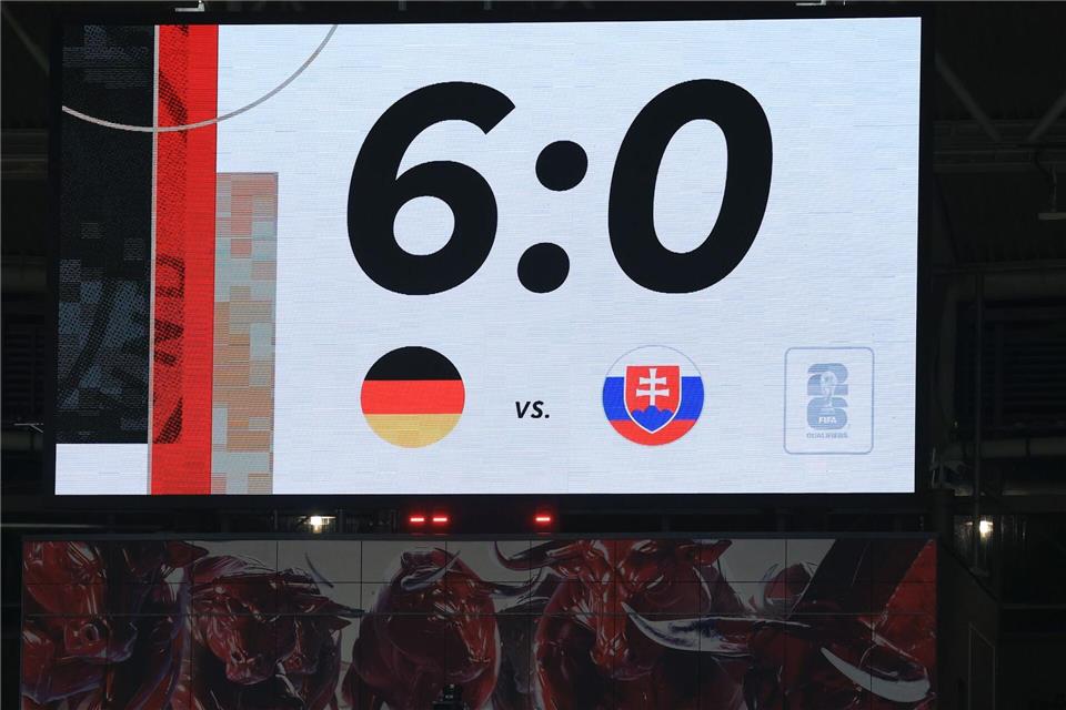 Dieses Resultat tut der DFB-Elf nach vielen Rückschläge gut. Jan Woitas/dpa