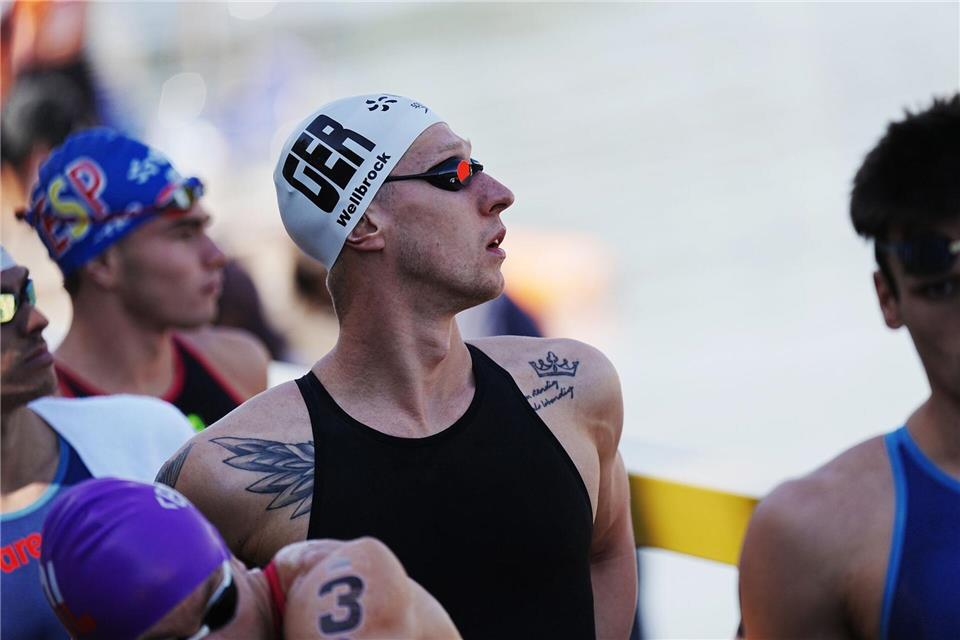 Diesmal ohne Medaille: Top-Schwimmer Florian Wellbrock. Gian Mattia D’alberto/LaPresse via ZUMA Press/dpa