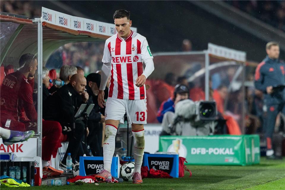 Diesmal war es ein trauriger Abend für FC-Talent El Mala.Rolf Vennenbernd/dpa