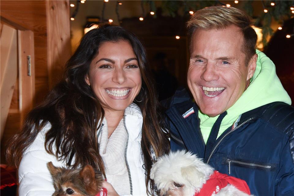 Dieter Bohlen und seine Partnerin Carina sind nun auch standesamtlich verheiratet. (Archivfoto)Volker Dornberger/dpa