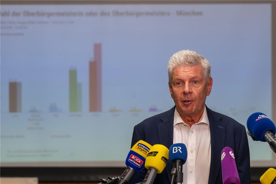 Dieter Reiter muss deutliche Verluste hinnehmen.Peter Kneffel/dpa