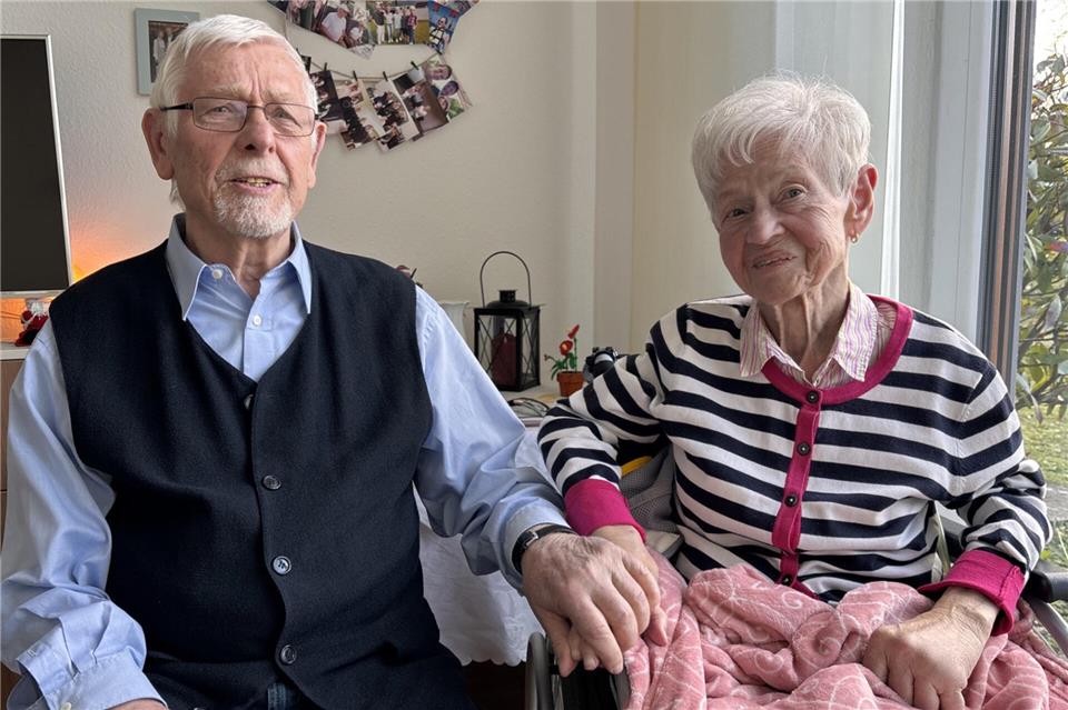 Dieter und Heidemarie Schär sind seit 65 Jahren verheiratet.