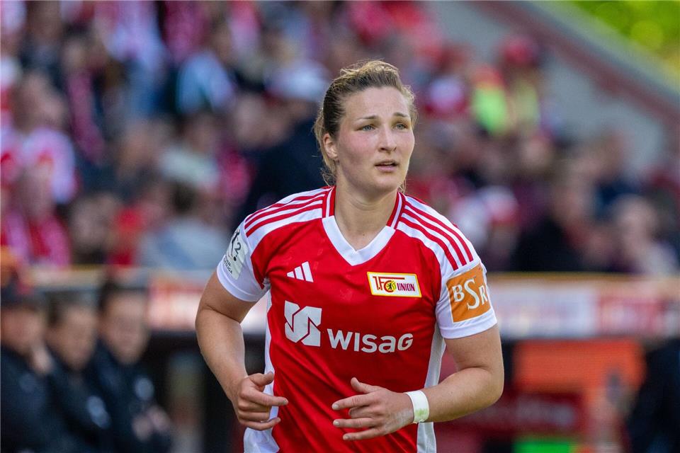 Dina Orschmann besorgte kurz vor Schluss den Siegtreffer.Soeren Stache/dpa