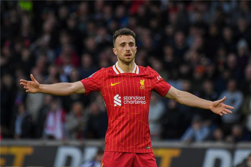 Diogo Jota wird in Gedanken vieler bei der WM dabei sein. (Archivbild)Rui Vieira/AP/dpa