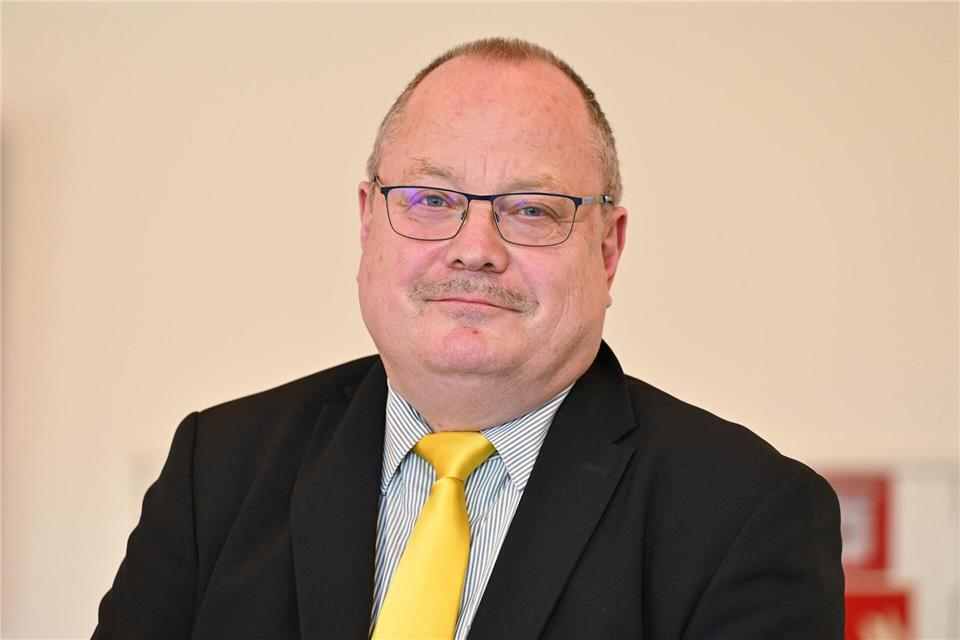 Dirk Bergner führt die Thüringer FDP derzeit kommissarisch, nachdem der frühere langjährige Landesvorsitzende, der Thüringer Kurzzeit-Ministerpräsident Thomas Kemmerich im September aus der Partei ausgetreten war. (Archivbild)Martin Schutt/dpa