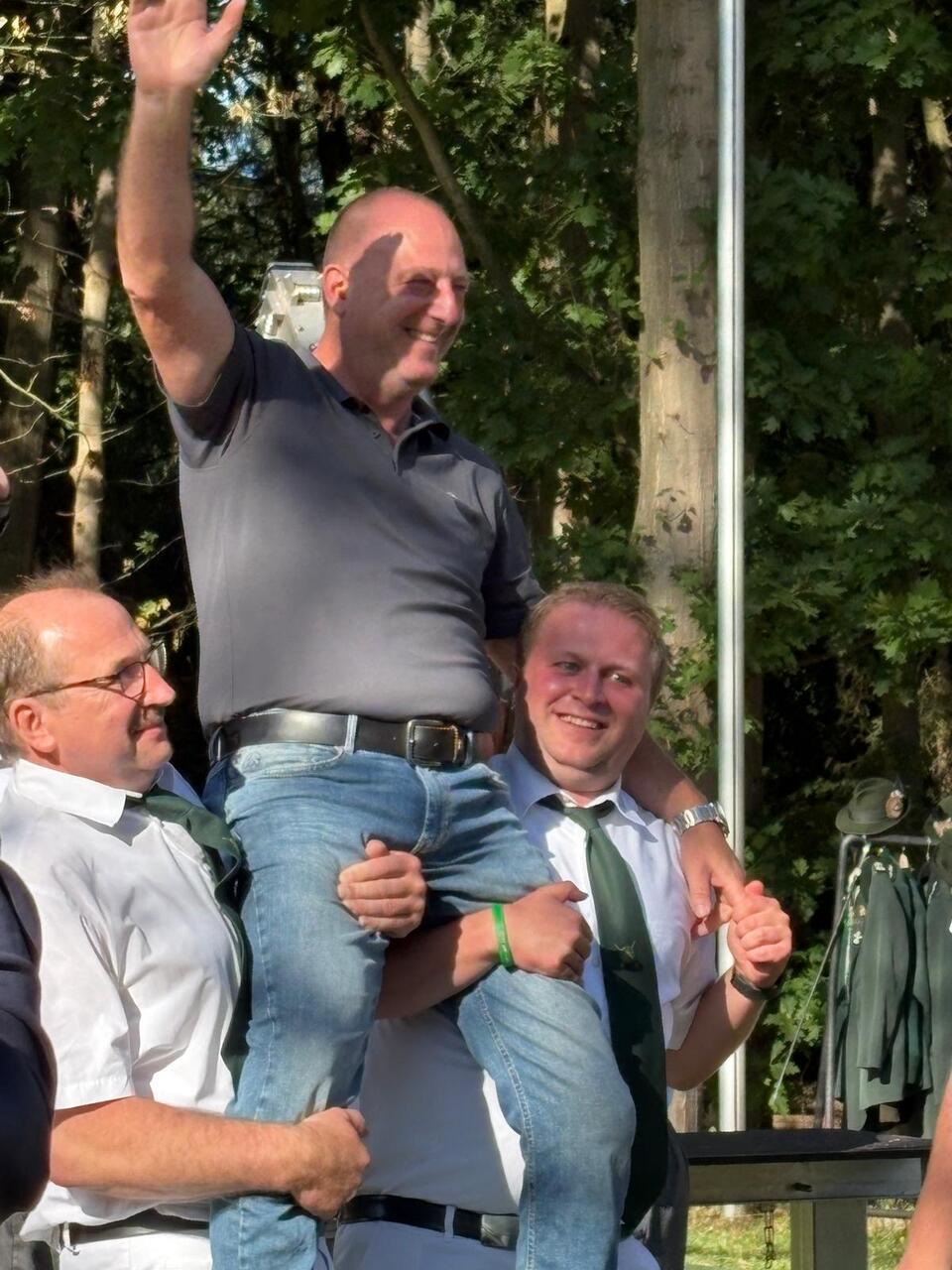 Dirk Jakoby ist der neue Schützenkönig in Velen.