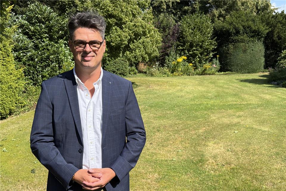Dirk Kuhmann kandidiert für die CDU bei der Bürgermeisterwahl in Raesfeld am 14. September.