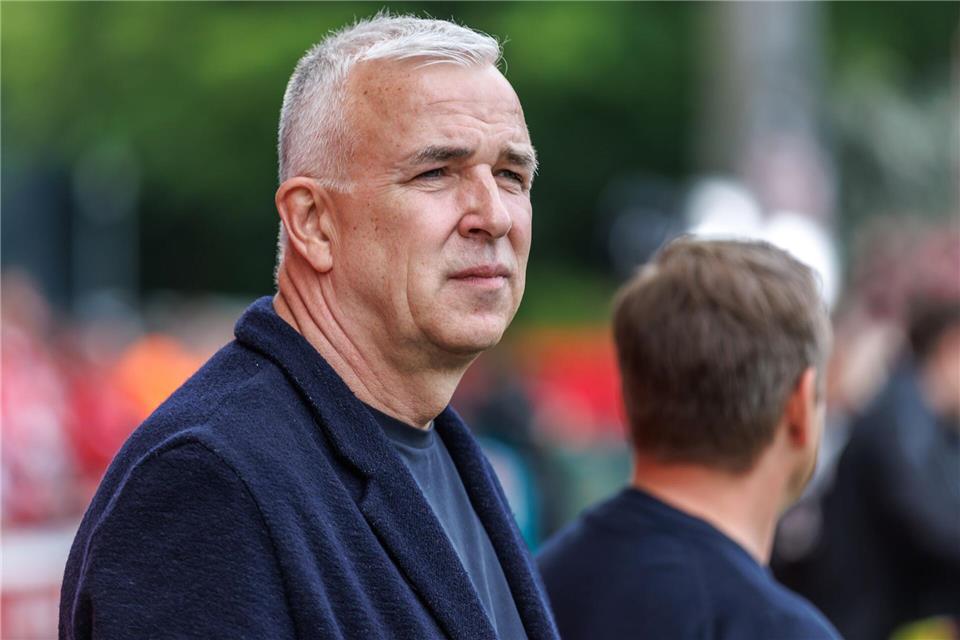 Dirk Zingler führt Union Berlin seit 2004 an. Andreas Gora/dpa