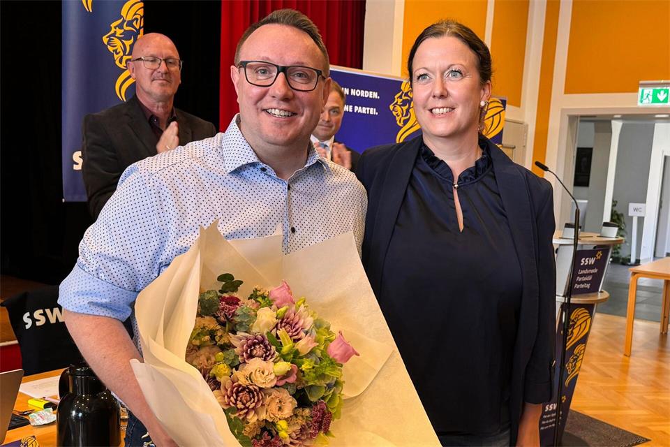 Dirschauer erhielt gut 95 Prozent der gültigen Stimmen. Birgitta von Gyldenfeldt/dpa