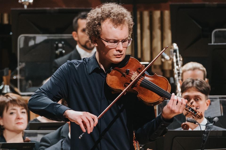 Dmytro Udovychenko tritt beim Wagner-Abend auf.