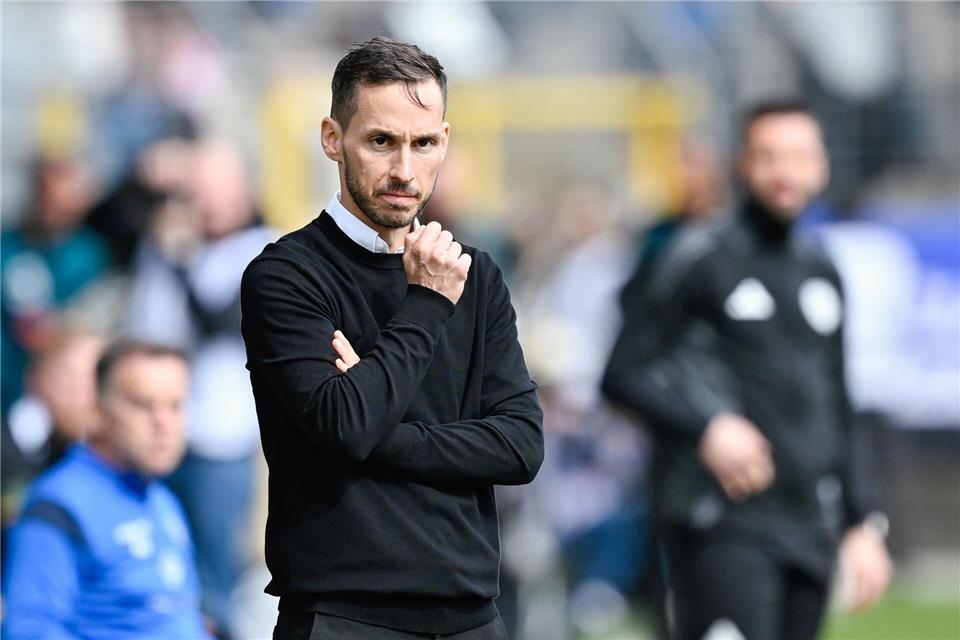 Dominik Glawogger heuerte erst im April als Trainer in Mannheim an.Uwe Anspach/dpa