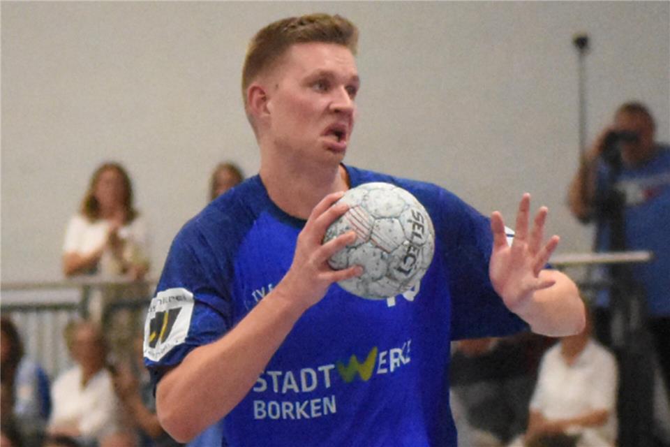 Dominik Kutsch kassierte mit dem TV Borken die siebte Auswärtsniederlage hintereinander. 