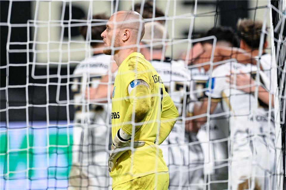 Dominik Reimann konnte trotz starker Leistung die Niederlage nicht verhindern.Uwe Anspach/dpa