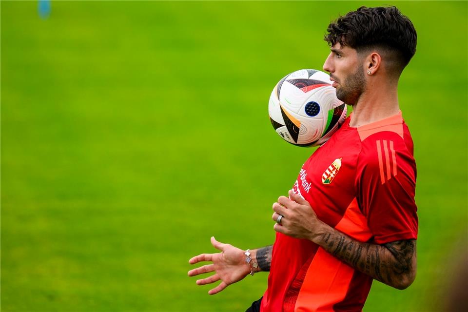 Dominik Szoboszlai ist der Star im ungarischen Team.