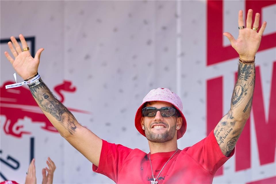 Dominik Szoboszlai spielt künftig für den FC Liverpool.