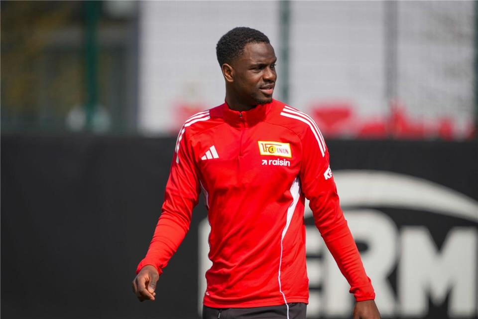 Doppelpack: Ilyas Ansah rettet Union Berlin im Testspiel ein Remis. (Archivbild)Soeren Stache/dpa