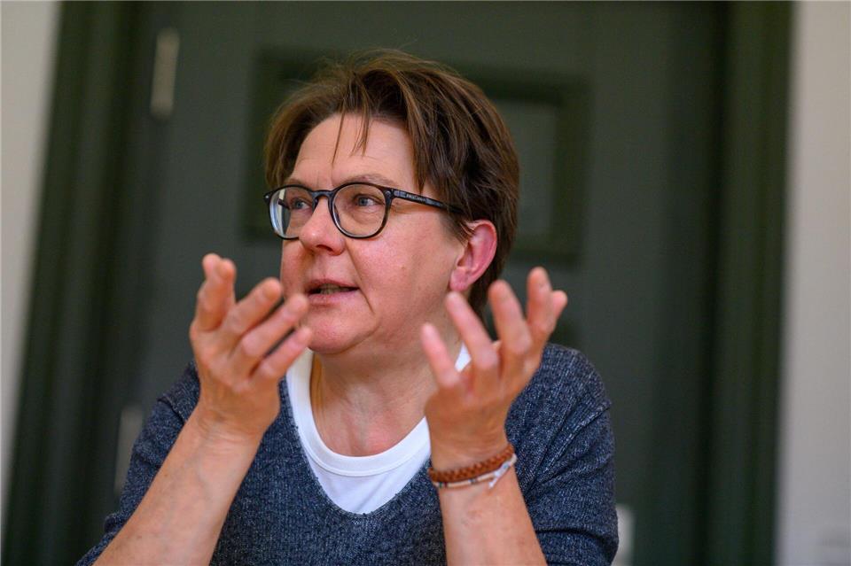 Doreen Rosenbaum ist Zeugenbetreuerin beim Sozialen Dienst der Justiz Sachsen-Anhalt. Klaus-Dietmar Gabbert/dpa