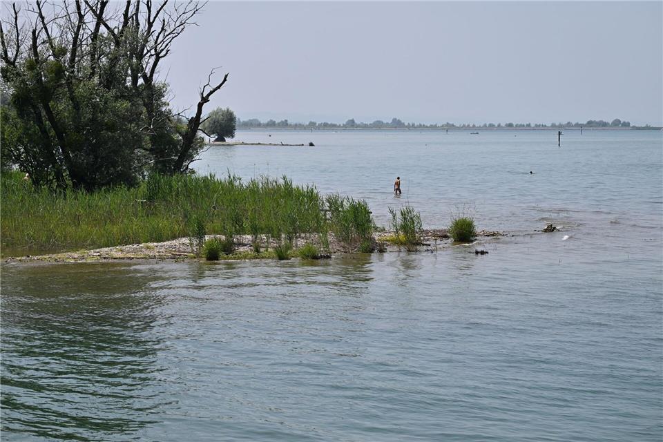 Dort wird schon seit Jahren textilfrei gebadet.Felix Kästle/dpa