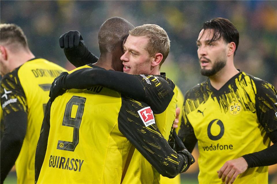Dortmund gewinnt 4:0 gegen Mainz. Bernd Thissen/dpa