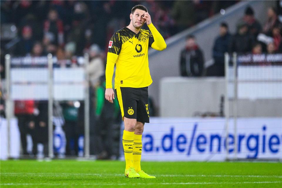 Dortmunds Abwehrspieler Niklas Süle wird nach der Saison seine aktive Karriere beenden. (Archivbild)Tom Weller/dpa