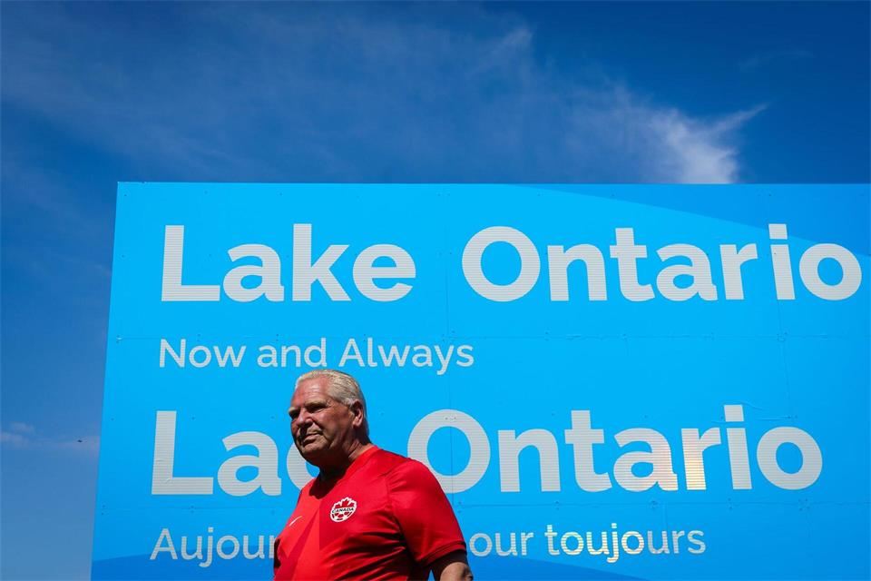 Doug Ford gilt als Mann klarer Worte. Keito Newman/The Canadian Press/AP/dpa