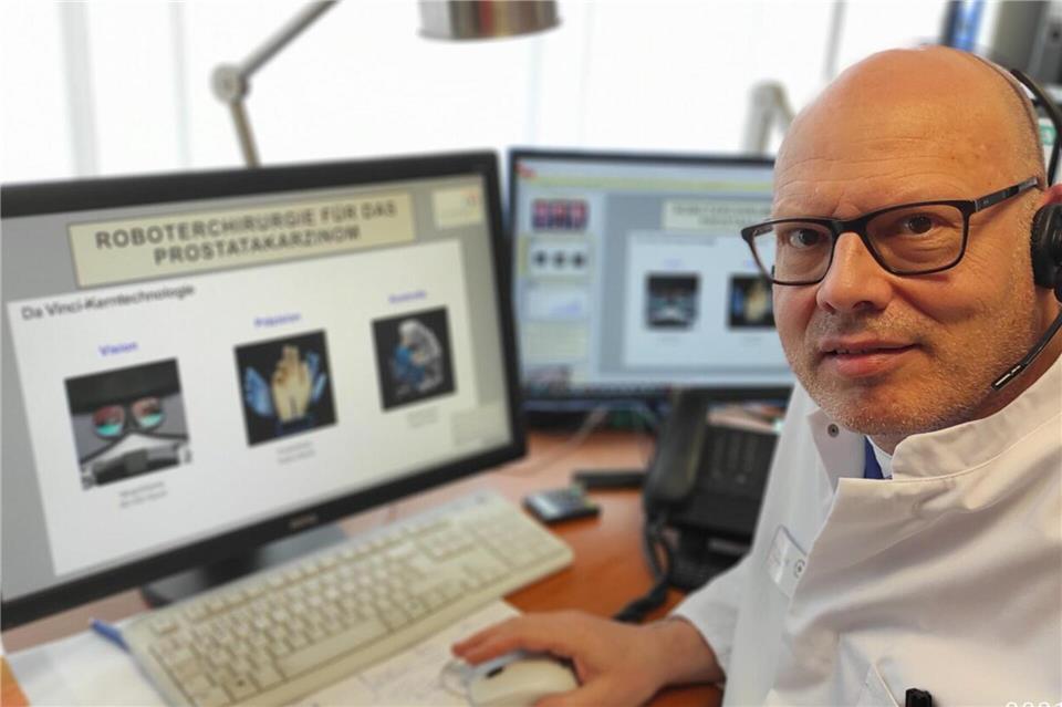 Klinikum trennt sich von Urologie-Chefarzt Dr. Frank Oberpenning, hier ein Bild von 2022, ist nicht mehr Chefarzt der Klinik für Urologie und Kinderurologie am St.-Agnes-Hospital.