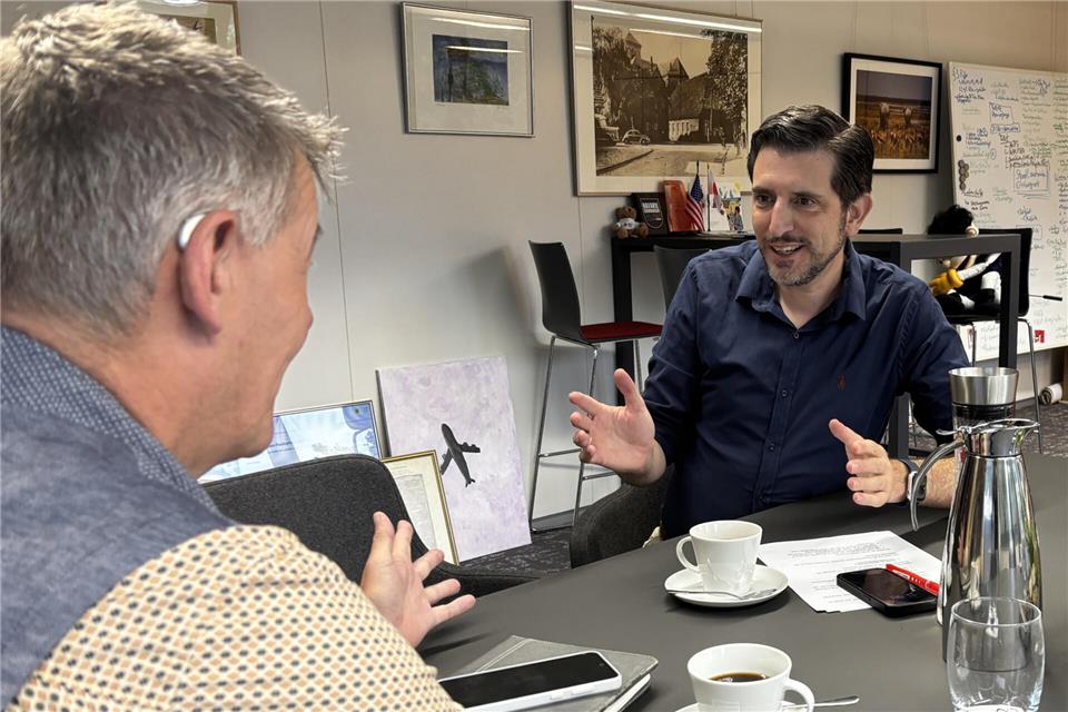 Dr. Patrick Voßkamp tritt als einziger Kandidat für das Bürgermeisteramt in Heiden an.