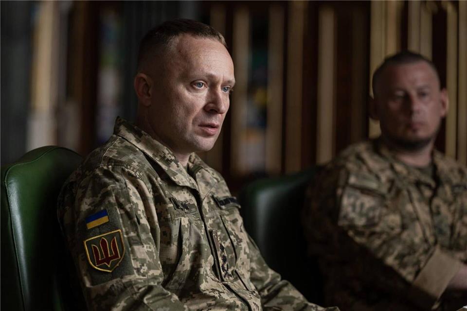 Drapatyj gilt als einer der beliebtesten Heerführer in der Ukraine. Uncredited/Ukrainian Presidential Press Office/AP/dpa