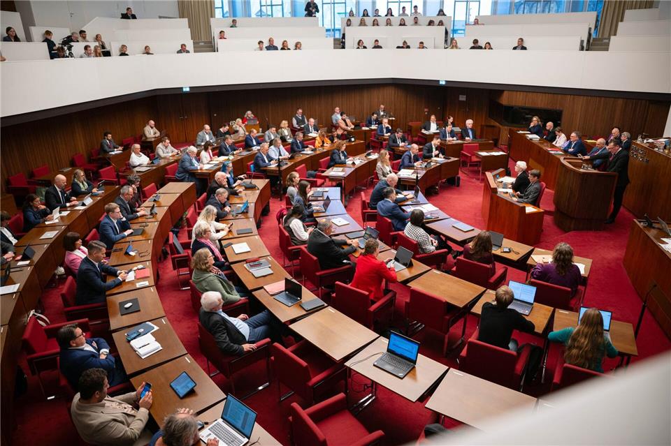 Drei Abgeordnete wollen künftig eng zusammenarbeiten und schließen sich zusammen. (Archivbild)Sina Schuldt/dpa