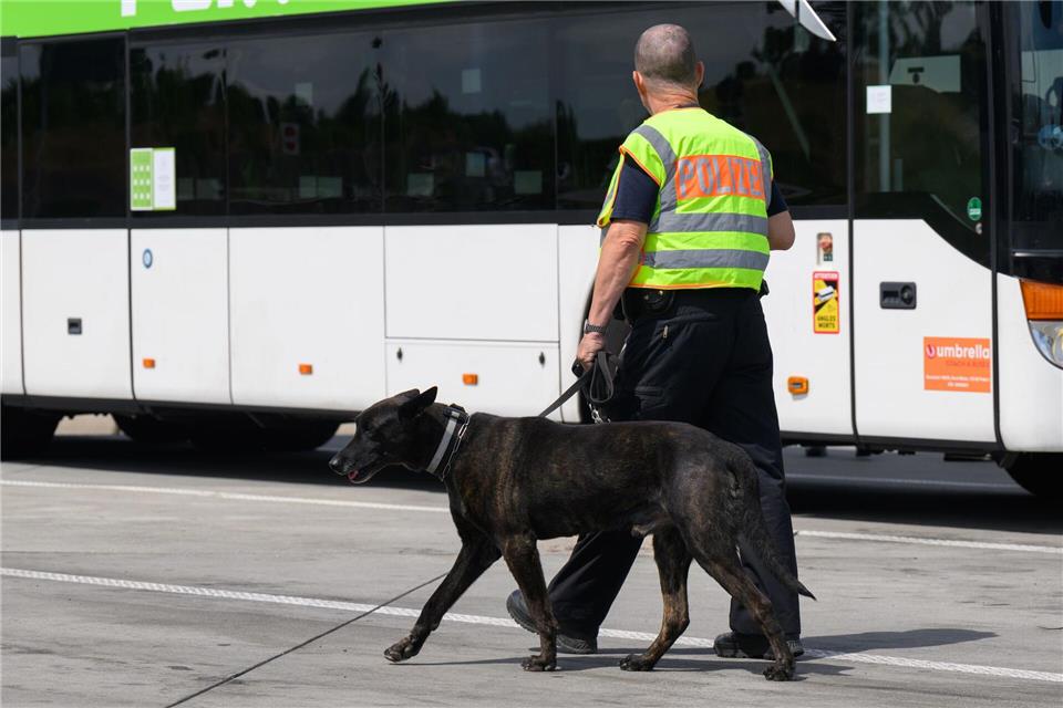Drei Busse wurden kontrolliert. (Symbolbild)Robert Michael/dpa