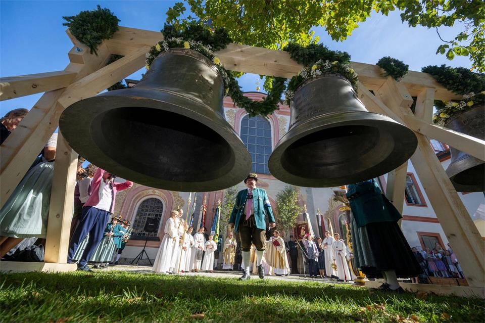 Drei Jahre herrschte Stille im Kirchturm.Stefan Puchner/dpa