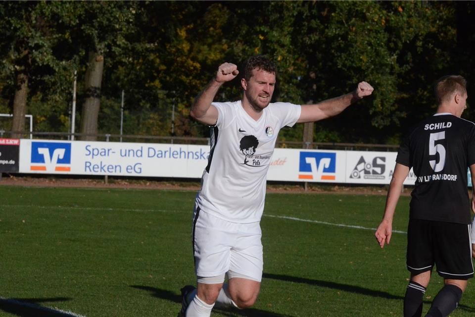 Dreifacher Torschütze für den SCR: Christian Erwig.