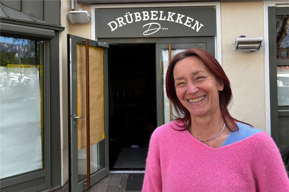 Drübbelkken heißt das neue Lokal der Borkener Wirtin Dagmar Butenweg-Reining am Marktplatz.