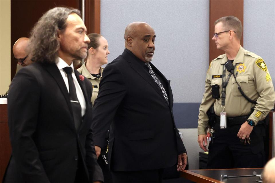 Duane Davis wurde vom Gericht als schuldig am Mord von Rapper Tupac Shakur befunden.Bizuayehu Tesfaye/Pool Las Vegas Review-Journal/AP/dpa