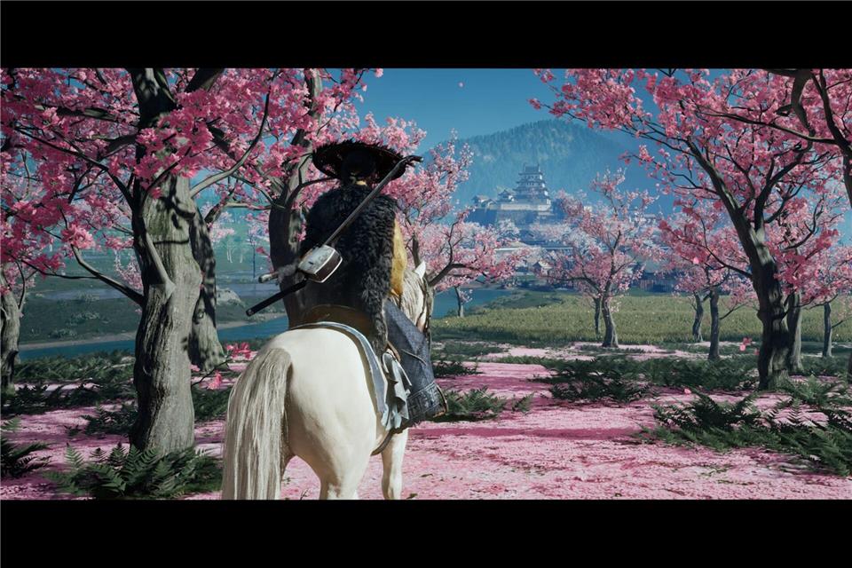 „Ghost of Yotei“: Wunderschöne Rache Dürfen in Japan nicht fehlen: Kirschbäume, am besten in voller Blütenpracht.Sony Interactive Entertainment/dpa-tmn