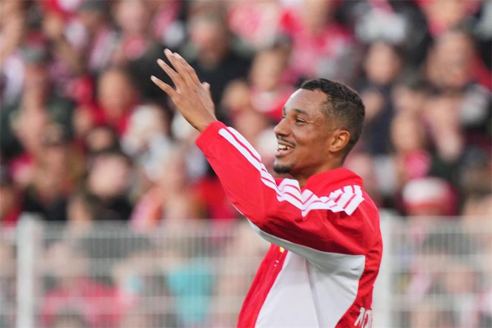 Dürfte wieder in der Startelf stehen: Union-Profi Felix Uduokhai. (Archivbild)Soeren Stache/dpa