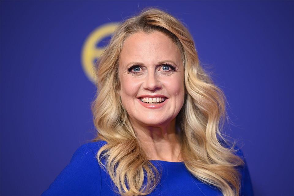 Durch den Deutschen Fernsehpreis führt Barbara Schöneberger.Britta Pedersen/dpa