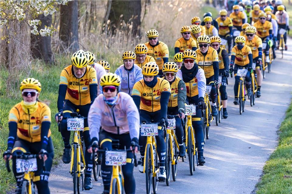 Durchhaltevermögen ist gefragt: Außer der Radtour gibt es auch noch andere Rennen.Frank Hammerschmidt/dpa